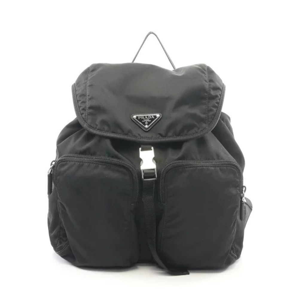 Prada TESSUTO Backpack Black